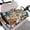 Multicolor, variant on Whosucclay Breathable Golf Cart Seat Protector for Off-Road All Weather, with Storage Pockets Thickened Golf Cart Seat Cover, Brown Cow Print Pattern