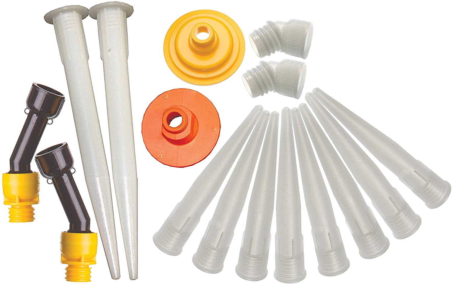 SUPER NOZZLE 45 Adjustable Caulk Gun Nozzle Extender (Pro Kit