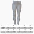 thumbnail image 4 of Mallas casuales para mujer Malla transpirable con bolsillos para deportes de gimnasia (S gris) JShteea Para Estrenar, 4 of 8