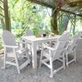 thumbnail image 2 of Highwood 7-pc Hamilton Dining Set - 42" x 72" Rectangle Table, Counter Height, Outdoor, Eco-friendly, Synthetic Wood, 2 of 10