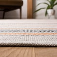 thumbnail image 5 of SAFAVIEH Montauk Spots Geometric Striped Cotton Area Rug, Orange/Beige, 5' x 8', 5 of 7