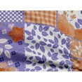 thumbnail image 5 of oneOone Rayon Medium Purple Fabric Floral Craft Projects Decor Fabric Printed By The Yard 56 Inch Wide, 5 of 5