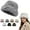 #021-grey, variant on Faux Fur Winter Bucket Hats for Women Fuzzy Warm Plush Nordic Style Hat Fashion Casual Fisherman Hats for Trips Ski