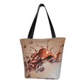 thumbnail image 1 of Balery Coffee Beans Chocolate Splash Bolsa de Hombro con Diseño, Bolsa Grande y Duradera, Bolsa Versátil para Compras, 1 of 6
