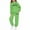 1#Green, variant on Kiijoy Toddler Girls Outfits New York Print Hoodie Sweatpants Sweatsuit, Sizes 3-4T