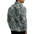 thumbnail image 5 of QHRMKOG Men's Sweatshirt Warm Camouflage Printed 1/4 Zip Pullover Relaxed Fit Sport Stand Collar Sweatshirts Autumn Fashion Long Sleeve Top Green 3XL, 5 of 8