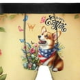 thumbnail image 4 of Corgi Celebrates Spring and Enjoys a Happy Easter All Over Print Boxer Briefs Underwear for Men Dad Welsh Corgi Dog Lover Gifts Idea - 02001, 4 of 6