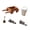 B, variant on Yihuala Realistic Miniature Construction Trolley Model Figurine For 1/12 Doll House Decoration Model Scene Display Accessories