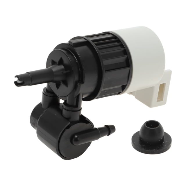 Bomba de Limpiaparabrisas Unique Bargains con Grommet para Nissan Almera 2000-2006 Bomba de Líquido Limpiaparabrisas delantera Número 289205F010 Negro, Blanco 1 Juego