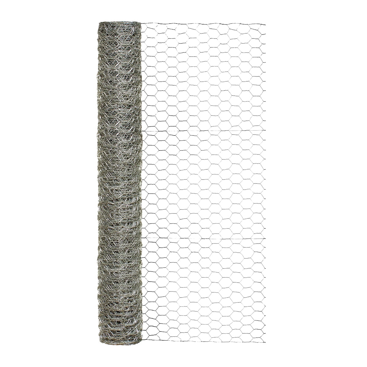 Ben-Mor 24-gauge Wire Cloth - Chicken Rolled Fencing - Grey - 24-in H x  25-ft L 94009