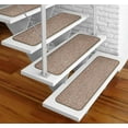 thumbnail image 5 of Set of 15 Adhesive Carpet Stair Treads - Pebble Beige - 8 In. X 30 In. - Several Other Sizes to Choose From, 5 of 5