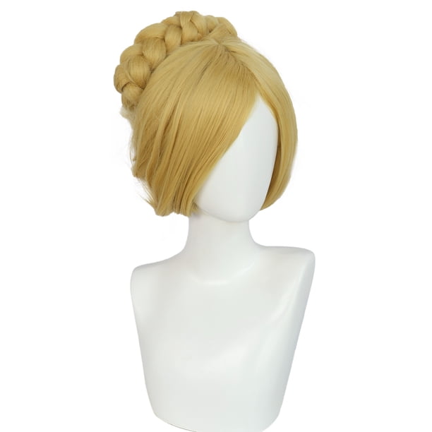 Peluca para cosplay, disfraz de anime de Delancys Devins, fiesta de Halloween