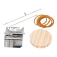 thumbnail image 2 of Small Weaving Loom Multipurpose Efficient Portable Manual Darning Loom Kit for Mending Pants Socks Clothes 10 Pin, 2 of 5