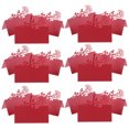 thumbnail image 1 of OULII Cartes d'Invitation de Mariage Florales Roses Rouges Romantiques pour Baby Shower, 50 Pcs Design 3D en Papier Premium, 1 of 6