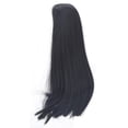 thumbnail image 1 of Long Straight Doll , Dolls Hair Replacement  High Smothness  For Doll Dress Up Black, 1 of 8