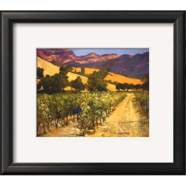 Wine Country Framed Art Print Wall Art By Philip Craig 16x14