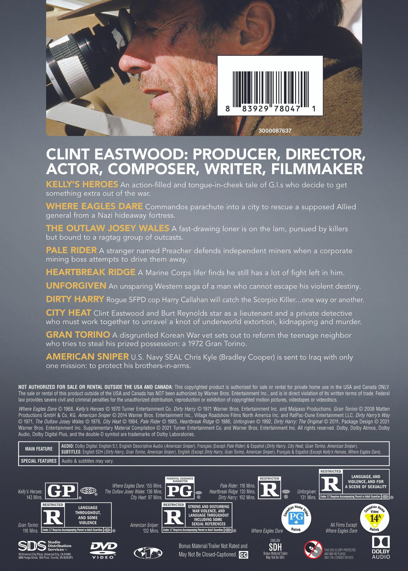 Clint Eastwood 10-Film Collection (DVD)