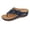 Navy, variant on Ladies' Fish Mouth Thong Sandals 2026 Summer All Day Comfort Walking Flops Casual Soft Cushion Comfortable Slope Flip Flops Summer Wide Ladies Slippers