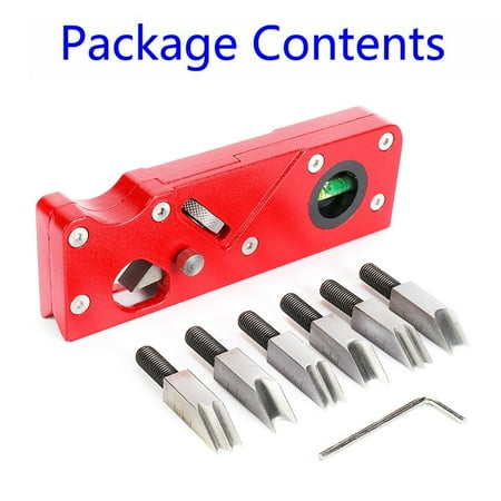 

Handheld Chamfer Plane Woodworking Trimming45 Degree Bevel And Cutter Head