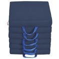 thumbnail image 2 of SoftZone® Square Floor Cushion with Handle 6-Piece - Navy, 2 of 2
