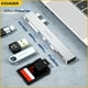 thumbnail image 4 of Essager USB Hub 5 en 1 de alta velocidad para MacBook Pro/Air 2018 - 2022 (Plata), 4 of 8