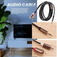 thumbnail image 3 of Jack 3.5mm to 2 RCA Audio Cable Male to Male RCA Adapter 1m, 3 of 3