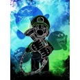 thumbnail image 3 of Personajes de anime japoneses de Bandai, lindos personajes de dibujos animados, Super Mario, lienzos de pintura, impresiones de pared para decoración de habitación de niños, 3 of 5