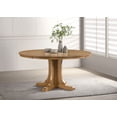 thumbnail image 2 of Hartville 60-inch Round Dining Table Natural Light Brown, 2 of 7