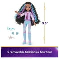 thumbnail image 2 of Doll Unicorn Academy Layla con 5 accesorios de 24 cm para niñas mayores de 4 años, 2 of 9