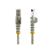 StarTech.com 3m Gray Cat5e / Cat 5 Snagless Patch Cable - Patch cable - RJ-45 (M) to RJ-45 (M) - 3 m - UTP - CAT 5e - molded, snagless - gray