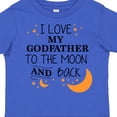 thumbnail image 4 of Inktastic I Love My Godfather to the Moon and Back Boys or Girls Toddler T-Shirt, 4 of 5