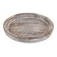 thumbnail image 1 of Organizador de mostrador de baño de madera, bandeja decorativa redonda, centro de mesa para baño C, 1 of 9