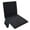 Black, variant on Portable Heated Stadium Seat Cushion Extra Wide Foldable Bleacher Chair with Three Heating for Outdoor Events