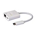 thumbnail image 1 of Techly USB C 3.1 to USB C and RJ45 Converter IADAP USB31-ETGIGA2, 1 of 1