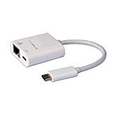 Techly USB C 3.1 to USB C and RJ45 Converter IADAP USB31-ETGIGA2