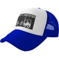 thumbnail image 1 of Forklift Certified Baseball Cap for Men Women Adjustable Mesh Trucker Hat, 1 of 9