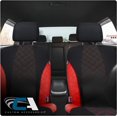 ® Seat Cover 1Piece Trilogy Seat Cover, Premium Vegan Leather, Mesh
