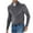 Gray, variant on Men's and Big Mens Long Sleeve Classic Wool Sweater Stand Up Collar Solid Long Sleeved Knitted Pullovers