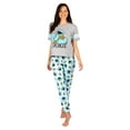 thumbnail image 3 of Sesame Street Cookie Monster Womens Pajama, 2 Piece Sleepwear Set, Cookie Monster, Size: Small, 3 of 5