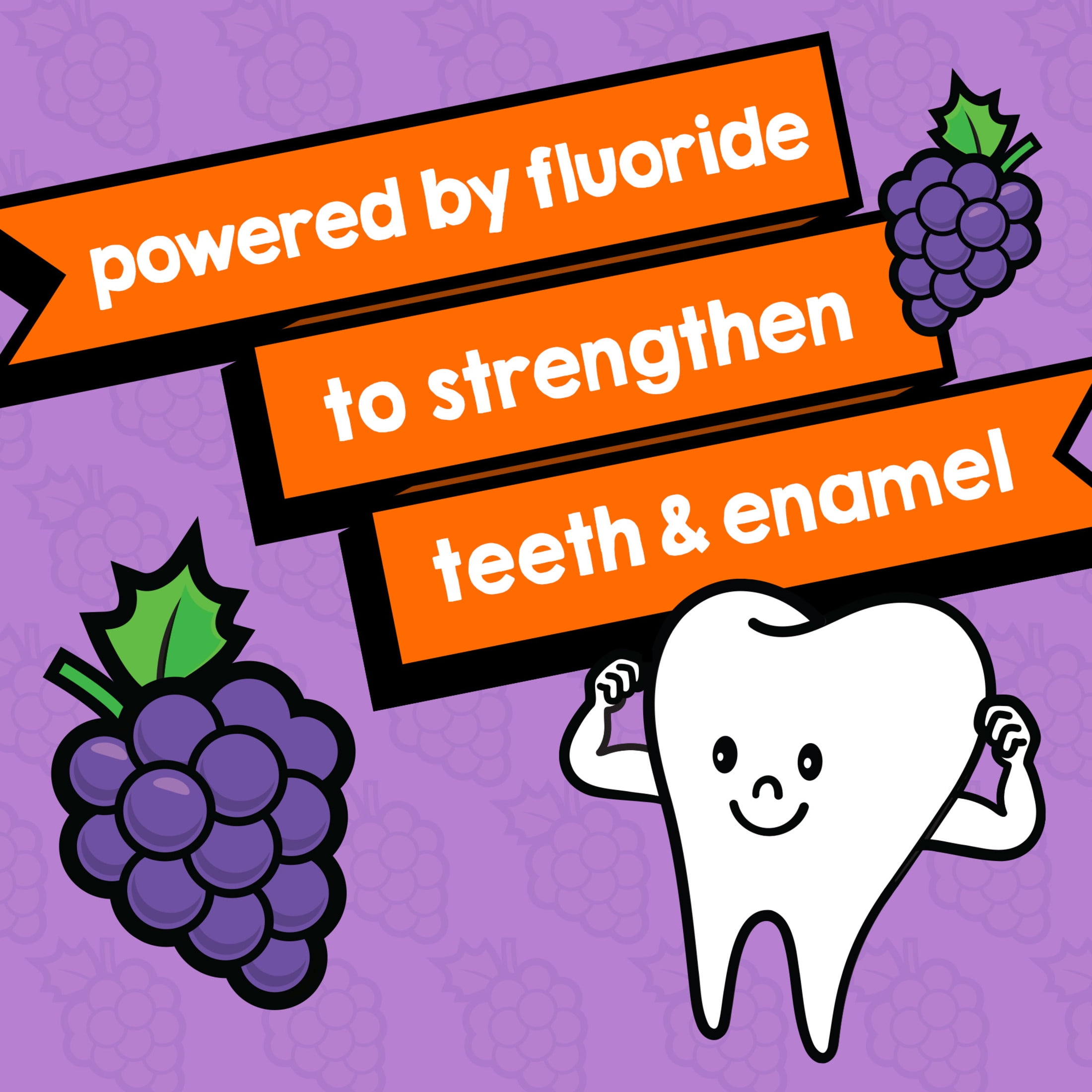 TheraBreath Kids Mouthwash with Fluoride, Organic Grapes Galore, Anticavity, 10 fl oz