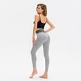 thumbnail image 3 of Pantalones de yoga de nido de abeja de cadera de melocotón europeos y americanos de mujer alta, 3 of 6