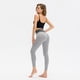 thumbnail image 1 of Pantalones de yoga de nido de abeja de cadera de melocotón europeos y americanos de mujer alta, 1 of 4