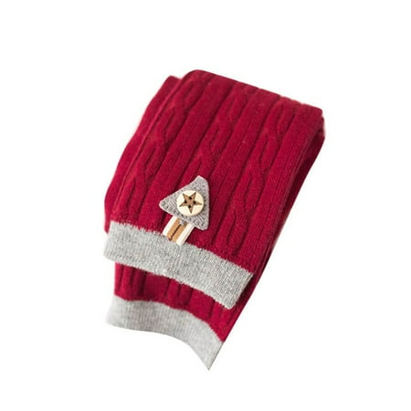 

Toddler Baby Girls Soft Pants Leggings Children Cute Stretchy Warm Pencil Pant Trousers Bottoms Wine Red.S