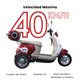 thumbnail image 4 of Trimoto Eléctrica Neo Moto Bike T40 - 40km/h - 1000W - 60 km de Autonomía, 4 of 15