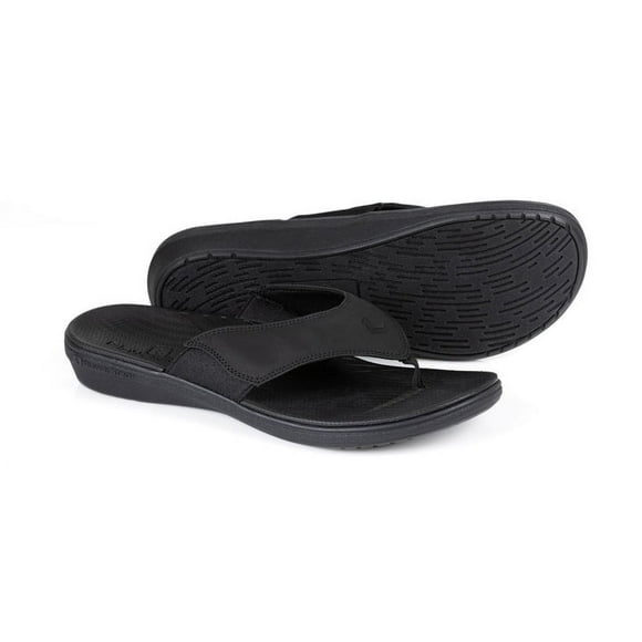PowerStep® ArchWear⢠Menâs Sandals Black - 8400-10