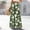 *Army Green, variant on ClodeEU Wide Leg Pants for Women,Floral Printed Trousers with Pockets ,Elastic Waist With Drawstring Army Green,Womens Plus M