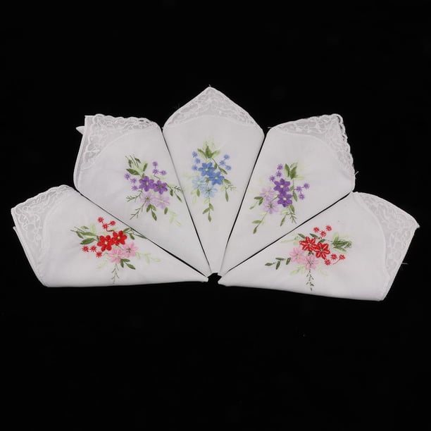 S de Algodón 60S Macarena Paquete de 5 con diseño de Encaje de mariposa