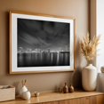 thumbnail image 5 of The Norfolk Skyline B&W - Norfolk Virginia Photography Cityscape Black and White Night Sky Architecture Skyline Harbor Unframed Wall Art Print 32 x 48 inches, 5 of 7