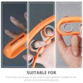 thumbnail image 2 of 1pc Musical Instrument Finger Expander Plastic Finger Expansion Trainer (Orange), 2 of 8