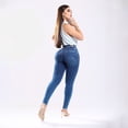 thumbnail image 4 of Jeans Skinny Tiro Medio Savi SB4756C Azul Stretch Mujer, 4 of 6